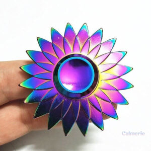 Variété de couleurs pour le Hand Spinner Lotus, jouet apaisant