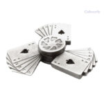 Hand Spinner avec motifs de cartes à jouer classiques
