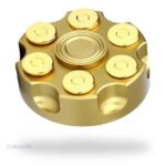 Hand Spinner tambour de revolver en métal