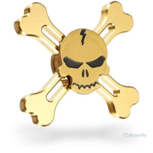 Hand Spinner Tête de Mort design unique
