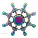 Accessoire de loisir : Hand Spinner arc-en-ciel