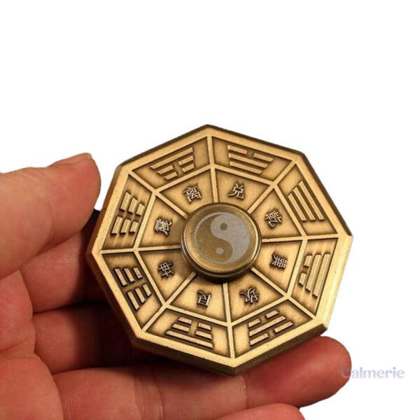 Hand Spinner motif yin yang pour une expérience relaxante