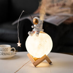 Veilleuse anti-stress en design lunaire