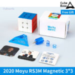 Cube à 3x3 Moyu RS3M 2020, conçu pour les passionnés