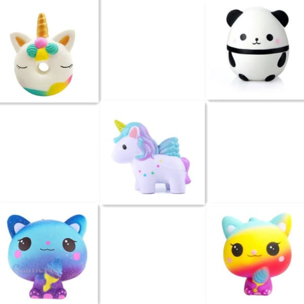 pack-squishy-1 Pack de Squishy colorés et amusants pour tous les âges
