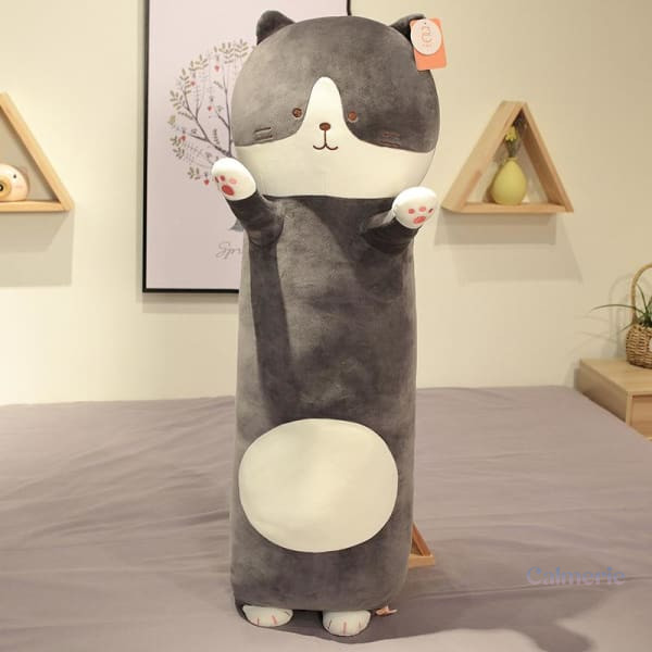 peluche-chat-long-1 Peluche Chat Long douce et apaisante pour le stress