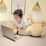 Peluche chat anti-stress, idéale pour les moments de calme
