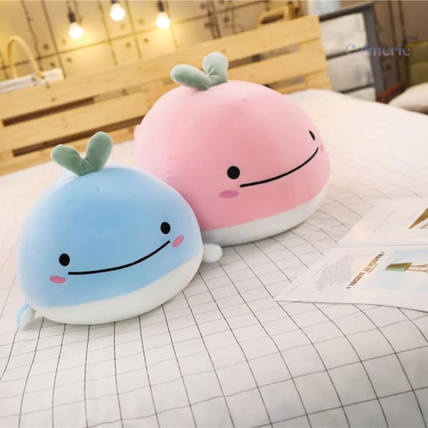peluche-kawaii-baleine-1 Peluche Kawaii Baleine douce et réconfortante pour la détente