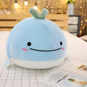 Peluche anti-stress en forme de baleine Kawaii pour apaiser les tensions