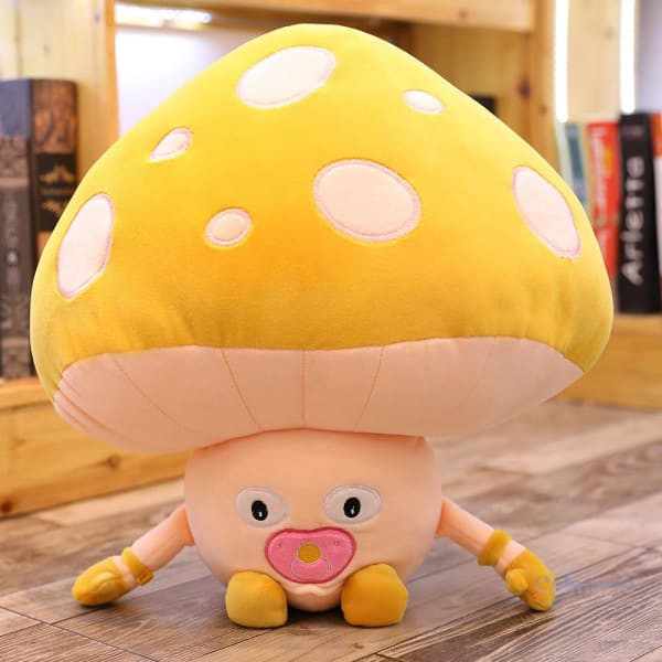 peluche-kawaii-bebe-champignon-1 Peluche Champignon anti-stress douce et réconfortante