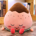 Peluche anti-stress en forme de fraise douce et colorée