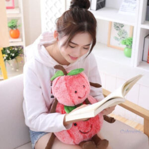 Peluche Cerise douce et apaisante pour le bien-être