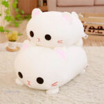 Jolie peluche anti stress en forme de chat adorable et mignon