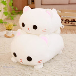 Jolie peluche anti stress en forme de chat adorable et mignon