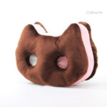 Peluche anti-stress chat Oreo, design mignon et apaisant