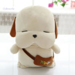 Chien en peluche anti-stress, compagnon apaisant et mignon