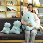 Peluche Kawaii Dinosaurio douce et mignonne