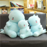 Peluche anti-stress en forme de dinosaure coloré