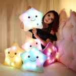 Peluche Étoile Lumineuse douce et apaisante