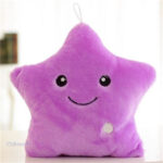Peluche étoile relaxante avec lumière douce intégrée