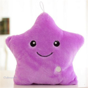 Peluche étoile relaxante avec lumière douce intégrée