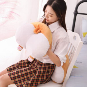 Peluche Kawaii Fesses, peluche anti stress mignonne