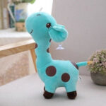 Girafe en peluche douce, accessoire anti-stress original