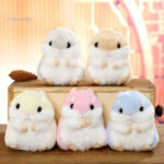 Jolie peluche hamster, compagnon idéal pour la détente