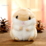 Peluche anti-stress en forme de hamster, souple et câline