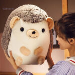 Peluche Kawaii Hérisson douce et mignonne pour le confort