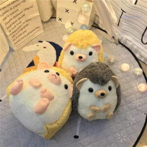 Peluche anti-stress en forme de hérisson Kawaii
