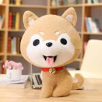 Husky Kawaii en peluche, parfait pour les câlins