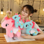 Peluche Licorne Kawaii douce et réconfortante