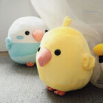 Peluche Kawaii Oiseau douce et mignonne pour apaiser le stress