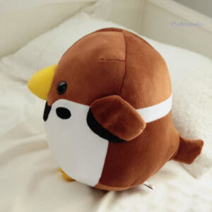 Peluche Kawaii, oiseau coloré pour un moment de réconfort