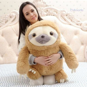 Peluche Kawaii Paresseux douce et apaisante pour le stress