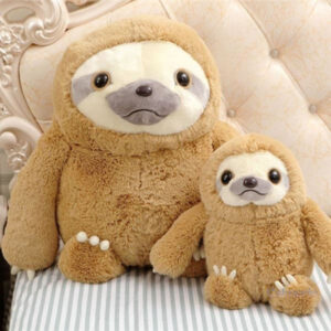 Peluche anti-stress paresseux Kawaii, idéale pour se détendre
