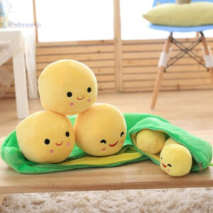 Jouet en peluche Petit Pois pour apaiser le stress