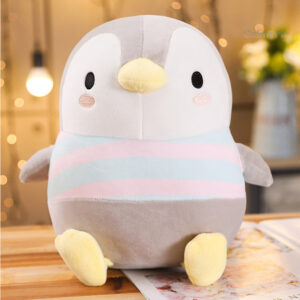 Pingouin en peluche mignon, parfait pour apaiser le stress