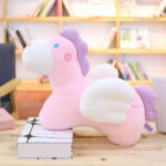 Peluche Poney Kawaii, parfaite pour les câlins apaisants