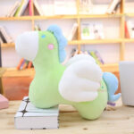 Doux Poney Kawaii, peluche anti-stress à emporter partout