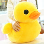Peluche kawaii poussin douce et réconfortante