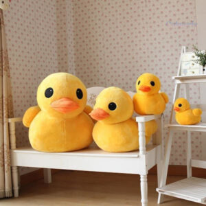Peluche adorable de forme de poussin pour apaiser le stress