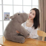 Peluche Kawaii Rhinocéros douce et mignonne pour le confort