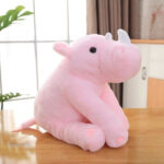 Rhinocéros pelucheux, parfait pour réduire le stress quotidien