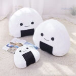 Peluche anti-stress adorable en forme de grain de riz