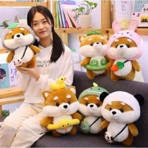 Peluche Kawaii Roux douce et réconfortante