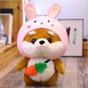 Peluche anti stress Kawaii couleur rousse