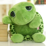 Tortue en peluche anti-stress, parfaite pour apaiser et câliner
