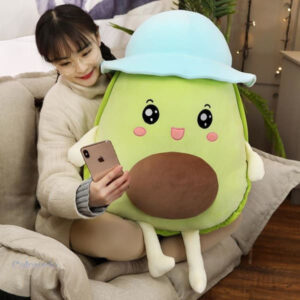 Peluche anti-stress Avocat, design amusant et relaxant